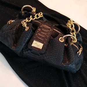 Beautiful Isabella Adams Genuine Snakeskin Bag
